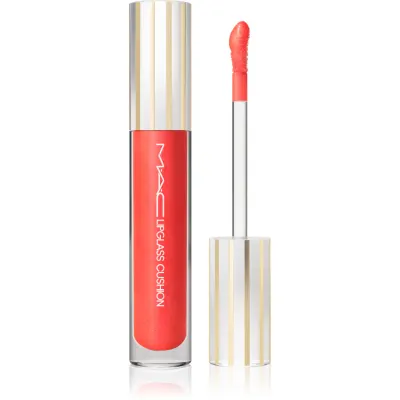 MAC Cosmetics Lipglass Cushion High-Pigment Oil ulei de buze intens pigmentat culoare Slippery 5 ml