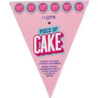 I Love Piece of Cake set cadou de buze