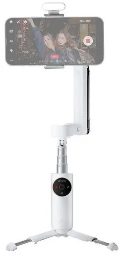Gimbal pentru smartphone Insta360 - Flow AI, Creator Kit, White