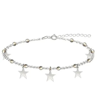 Sirius - Bratara personalizata tip salba cu stelute din argint 925