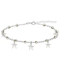 Sirius - Bratara personalizata tip salba cu stelute din argint 925