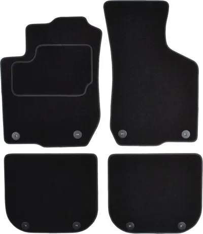 Covorase auto (set, velur, 4 bucati, culoare negru) AUDI A3 intre 1996-2003