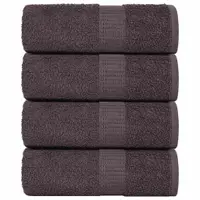 Gossi lavete 4 buc antracit 15x21 cm 360 g/m2 100% bumbac