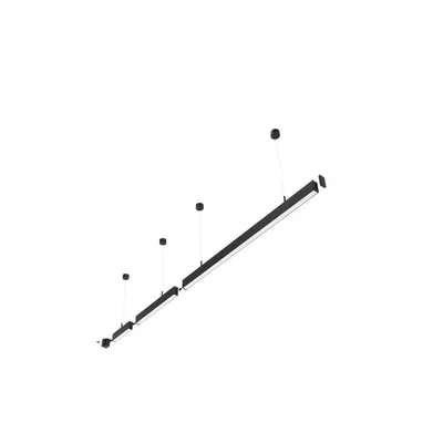 Sistem iluminat liniar LINEAR Nisipiu Negru Aluminiu LED 10W AC 220-240V Philips 3000K 700 Lm CRI>90 UGR<19 Beam Angle 120° IP20 Driver Included