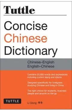 Tuttle Concise Chinese Dictionary: Chinese-English English-Chinese [Fully Romanized]