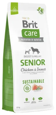 Brit Care Dog Sustainable Senior - brit,3-kg