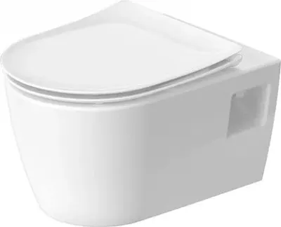Vas WC Duravit Soleil 2586092000, suspendat, Rimless, fara capac, HyperFlush, HygieneGlaze, Alb