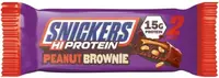 Snickers Hi Protein, brownie cu arahide, 50 g, Mars Protein