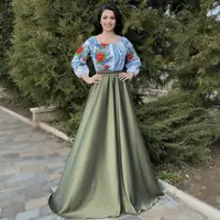 Rochie Traditionala stilizata cu maci 13