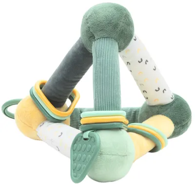 Triunghi de pluș distractiv KikkaBoo Sleepy Sheep