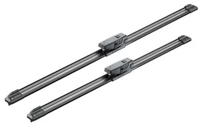 Set lamele stergator parbriz BOSCH AeroTwin AM460S 3 397 007 460, lungime 530 mm, 450 mm, fara carcasa, cu spoiler