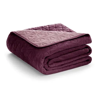 Cuvertură AmeliaHome Laila Mauve, 260 x 240 cm, roz