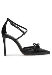 Sandale dama - ANCONA-V325-25531 - piele naturala - negru -