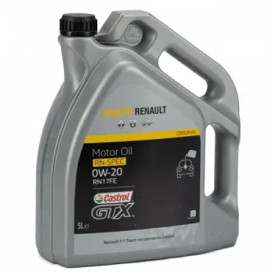Ulei motor Renault Castrol GTX RN17FE 0W20 5L 7711943674OE