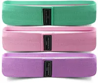 Set de benzi de rezistență Xmart - HB-03F, 3 buc, multicolor