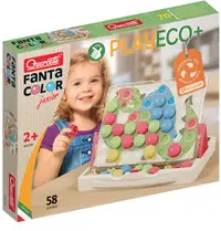 Mozaic Quercetti - Fantacolor Junior Play Eco, 58 de piese