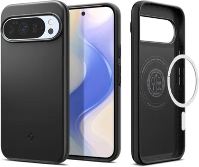 Husă Spigen - Thin Fit MagFit, pentru Pixel 10/10 Pro, negru