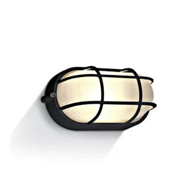 Kello 2 LED, 10W, 600lm, 3000K, 230V, IP54, negru