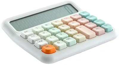 Calculator OfBox Soft - 12 dgt, de birou, alb