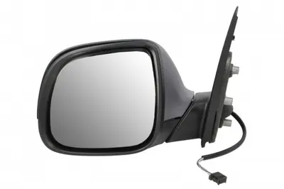 Oglinda stanga (electric, asferic, cu incalzire, grund) potrivit VW AMAROK 2H 05.16-05.22