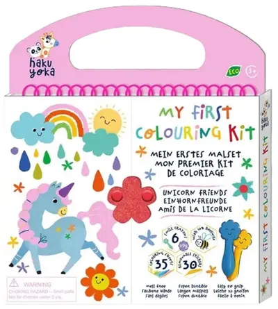 Carte de colorat Haku Yoka - Unicorni