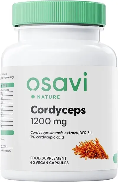 Cordyceps, 1200 mg, 60 capsule, Osavi