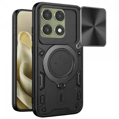Husa pentru Motorola Edge 70 Pro, Techsuit, CamGuard Pro, Neagra