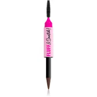 NYX Professional Makeup Fluff & Snatch creion pentru sprancene cu efect de pulbere culoare Cool Ash Brown 1 g