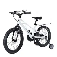 Bicicleta copii 3-5 ani, 14 inch, Lamborghini Cadru Magneziu Alba, Mesuca LBK00714WHT