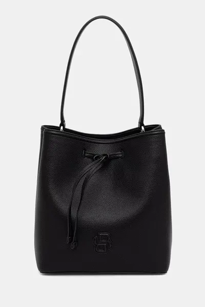 BOSS geantă pentru femei cu imitație de piele Anett Drawstring