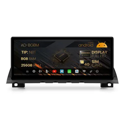 Navigatie BMW Seria 7 F01 F02 (2013-2015), Varianta NBT, Android 13, BM-Octacore 8GB RAM + 256GB ROM, 12.3 Inch - AD-BGBM12008NB+AD-BGRKITBM014
