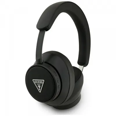 Handsfree Bluetooth Guess Saffiano Triangle Logo, A2DP, Negru