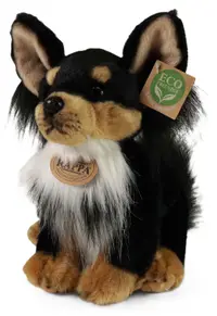 Jucărie de pluș Rappa Eco friends - Cățeluș Chihuahua, 24 cm