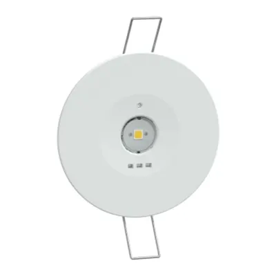 Exiway Smartbeam, Corp de iluminat de securitate autonom, permanent/nepermanent, durata 1.5h, incastrat, zona deschisa