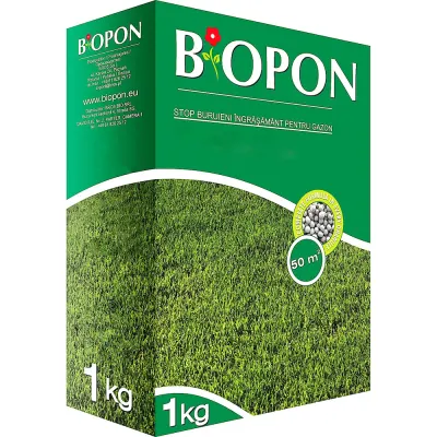 Biopon ingrasamant gazon cu buruieni Biopon 1 kg - Default Title