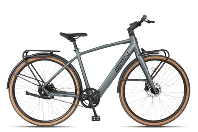 Bicicletă electrică de oraș BRN E-CITY 28" bărbați - genți gratuite