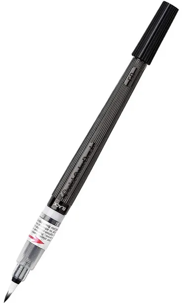 Pensula Pentel - Art Colours, neagra