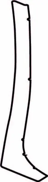 Autoclant protectie aripa spate dreapta potrivit TOYOTA AURIS E18 2012-2018 - (culoare: transparent, 3M PPF 4.0 foil / Self-adjusting)