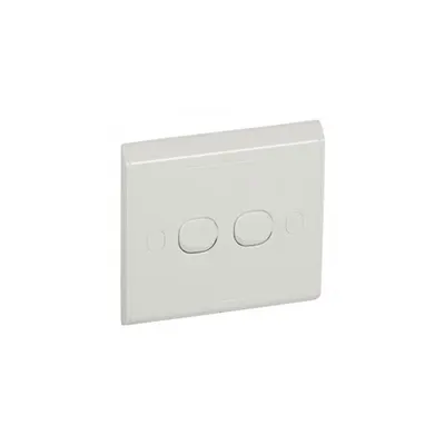 Single pole switch Belanko - 2 module - Intrerupator switch - small rocker