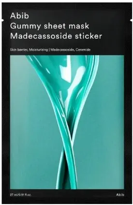 Abib Mască facială pe foaie Madecassoside sticker, 27 ml