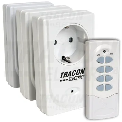 Priza cu telecomanda RCS13 230VAC, 50Hz, 3600W, IP20, 433,92MHz