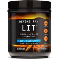Formula Pre-Workout LIT cu Aroma de Zmeura Albastra 408.9g