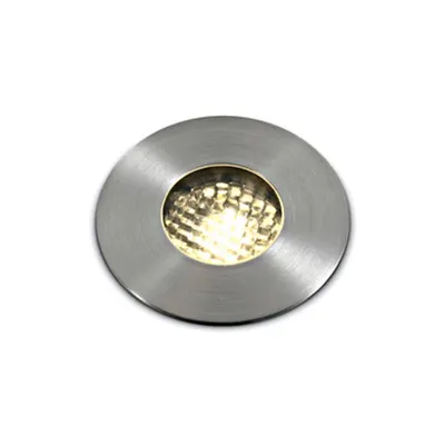 Floory LED, 3W,240lm,3000K,24V DC, IP67, 36°,inox
