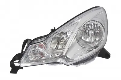 Far stanga (H1 H7, reglaj electric, cu motoras, fundal cromat) CITROEN C3, DS3 2009-2014