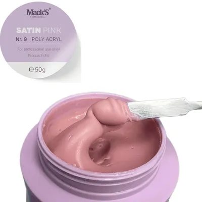 Poly Acryl Satin Pink Macks 50gr - PA-DRP-50