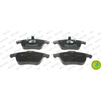 Set placute frana, frana disc FERODO FDB1972