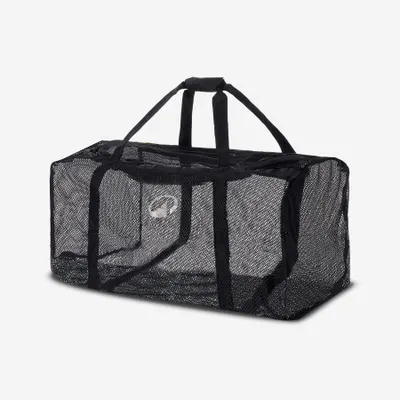 Husă plasă scufundări submarine Mesh Bag SCD 70l Negru