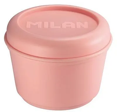 Cutie pentru mâncare Milano 1918 - rotund, roz, 250 ml