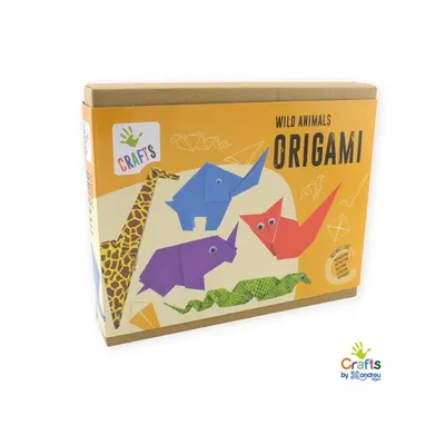 Set pentru origami Andreu toys - Animale salbatice