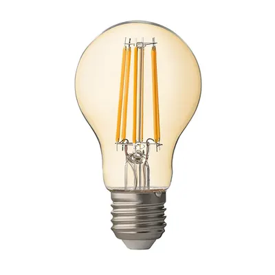 Bec LED, filament dimabil 7.5W, E27, 2500K, amber